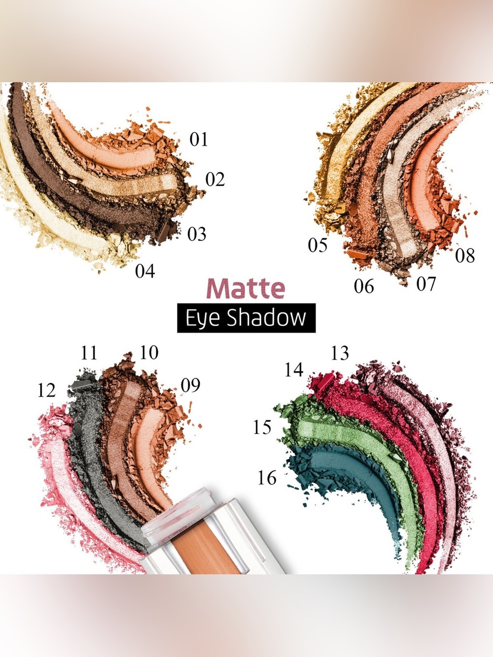 La Prédiré Prestige Paris Get Fresh Matte Eye Shadow - Shade 15 “Green” - Picture 2 of 10
